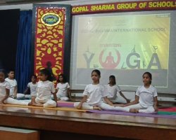 International Yoga day celebration year 24-25